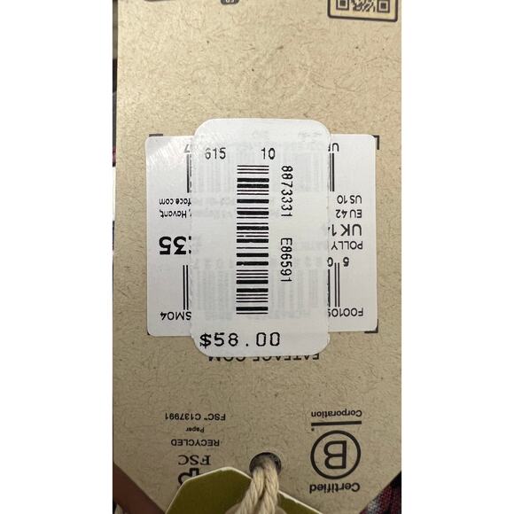 🌸 NEW FatFace Blue Kaleidoscope Print Blouse Size 14 UK US 10 EU 42 - Picture 4 of 6